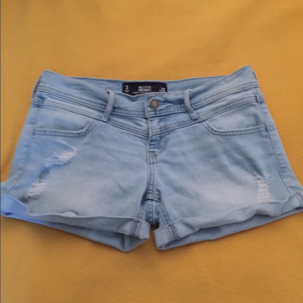 Hollister Blue Jean Shorts